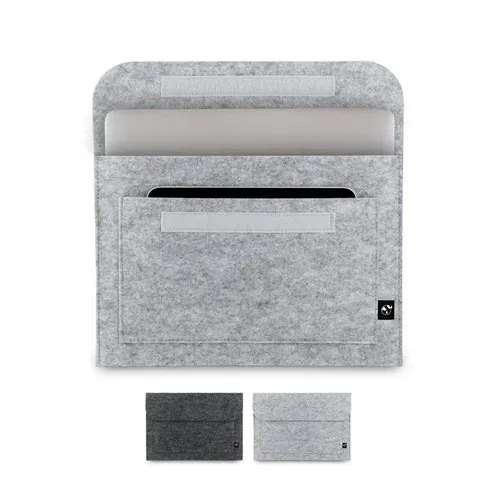 FELPY SLEEVE. Recycled felt (100% rPET) laptop bag