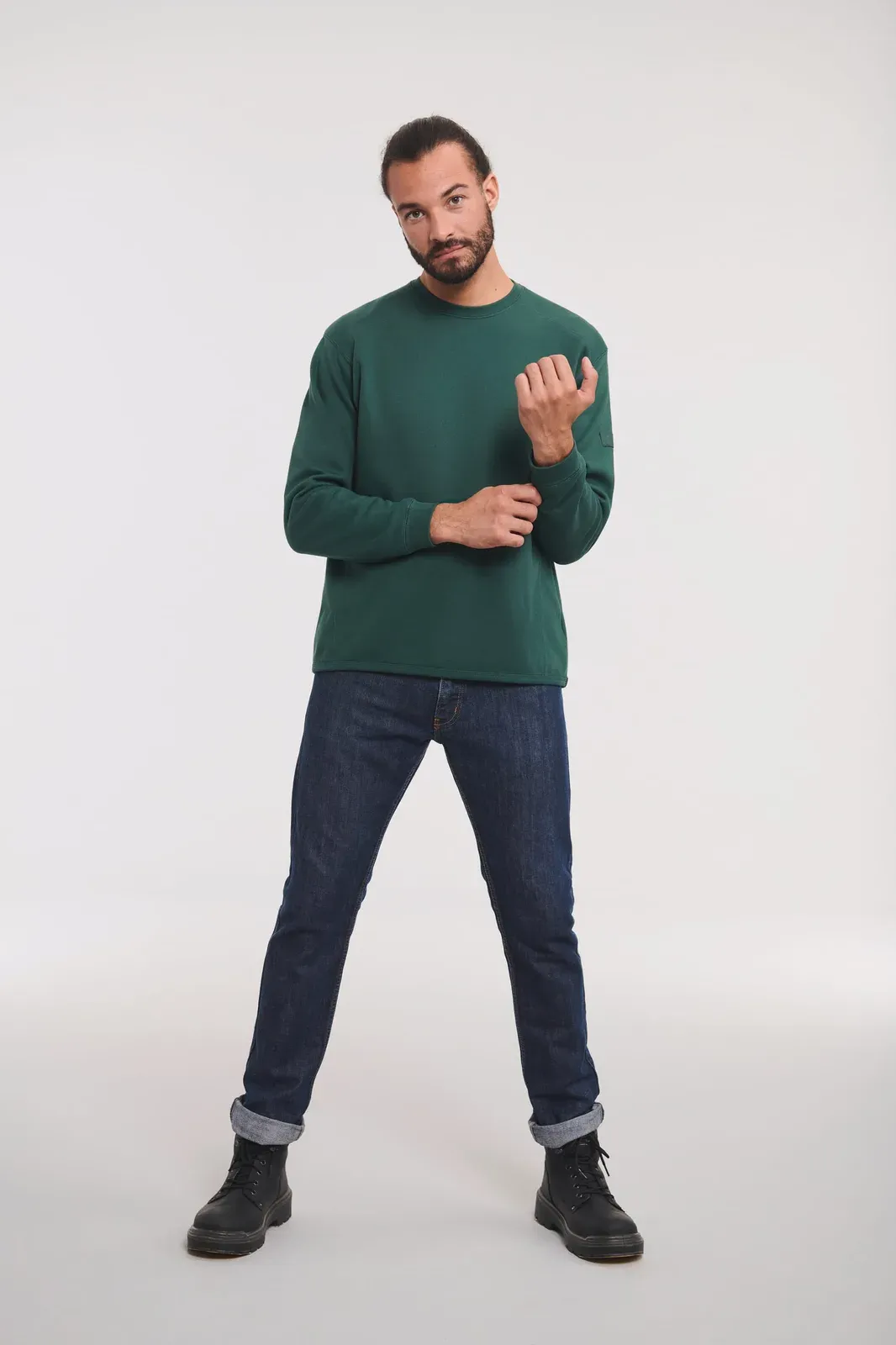 Sudadera Heavy Duty cuello redondo