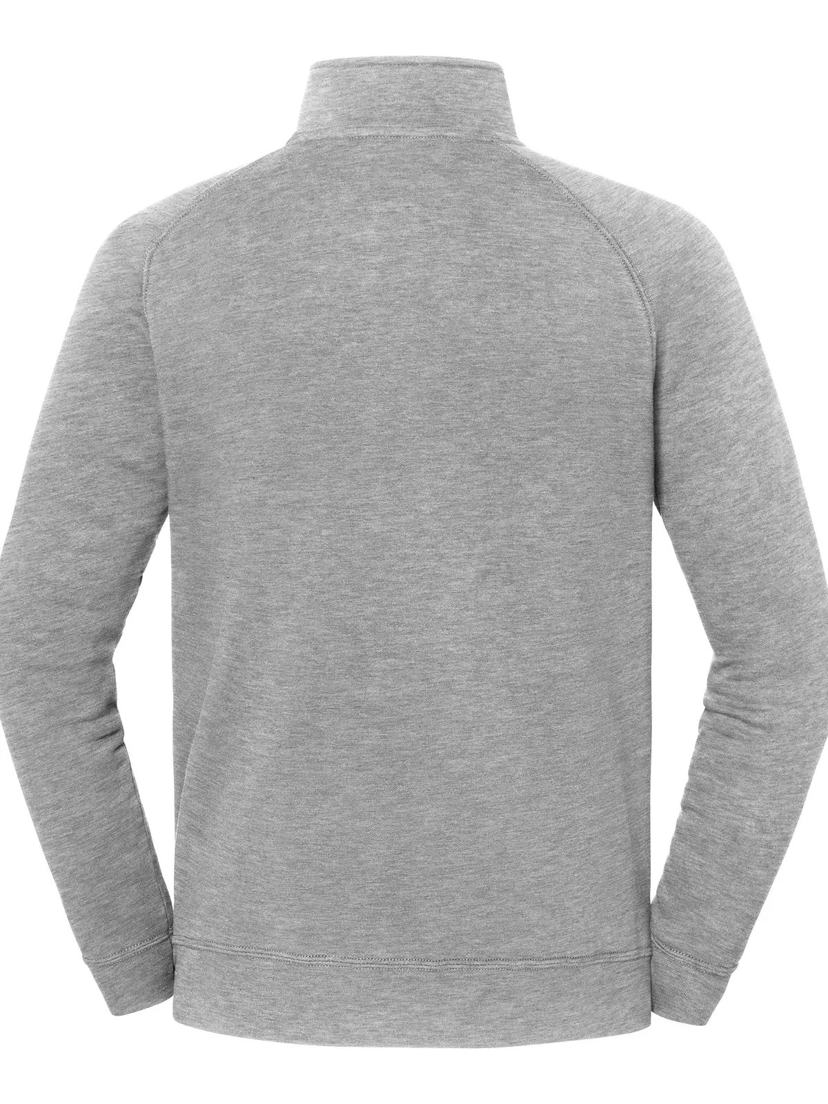Iconic premium men’s quarter-zip sweatshirt – Athletic Heather
