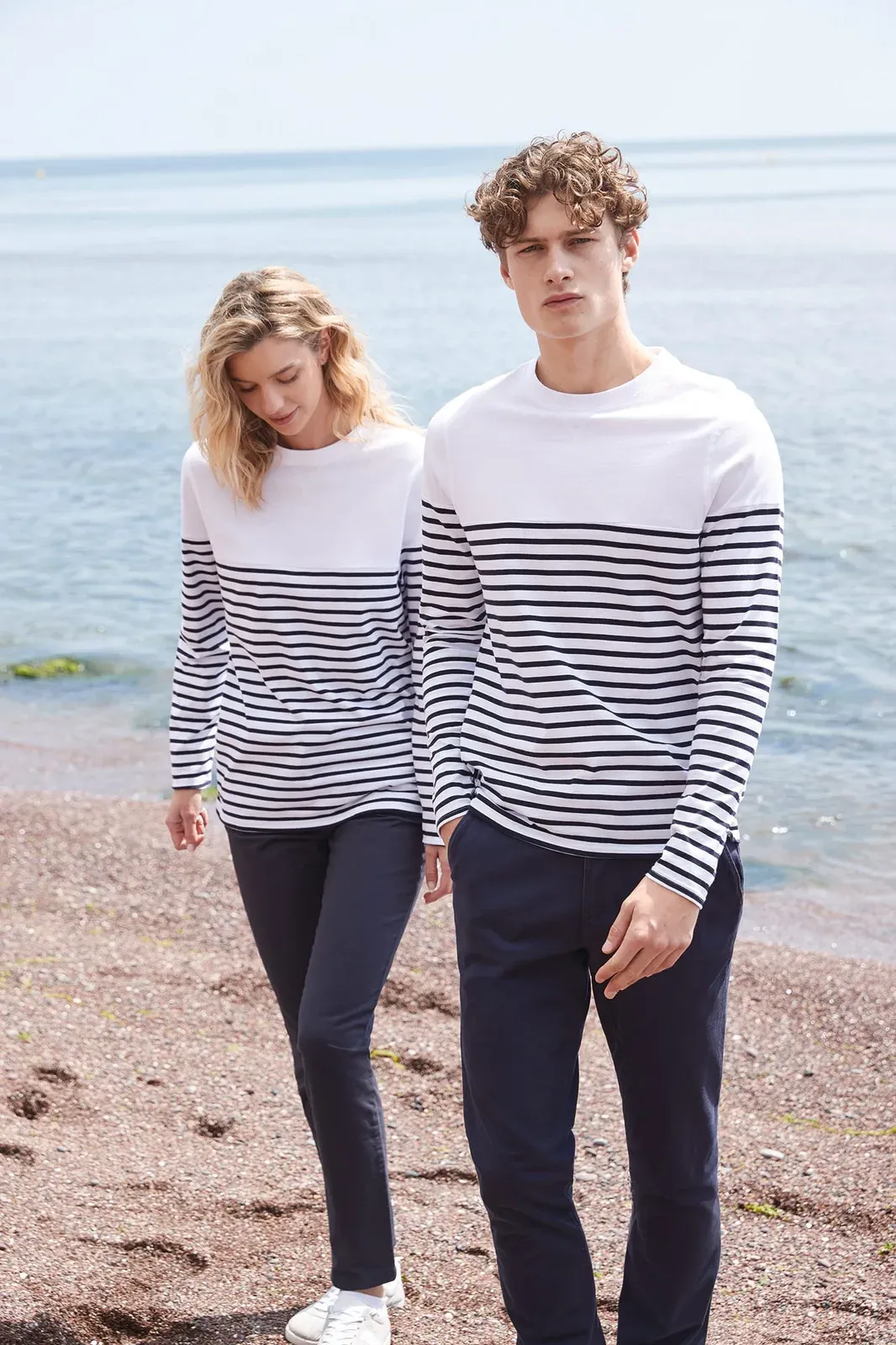 Long sleeve Breton t-shirt