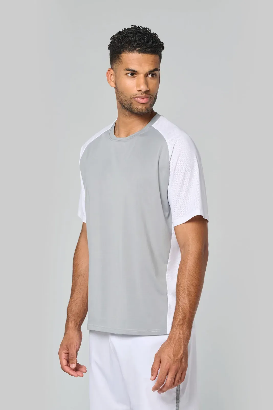 Men’s two-tone raglan sleeve padel t-shirt