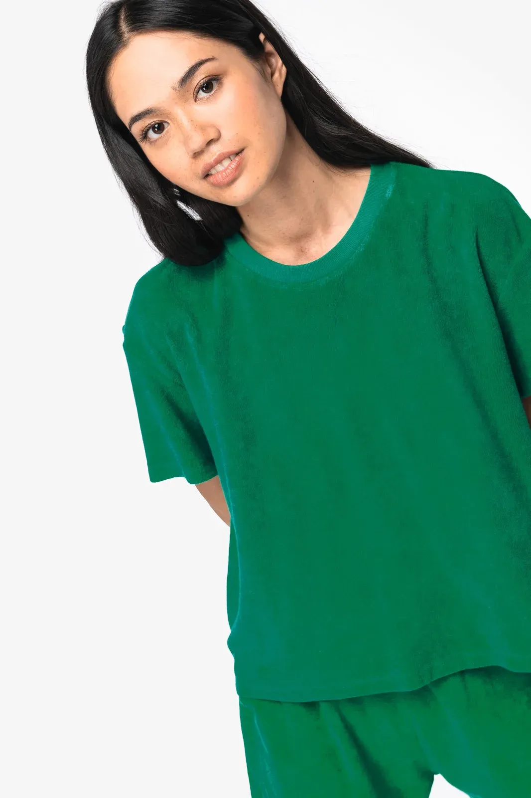 Eco-friendly ladies’ Terry Towel t-shirt
