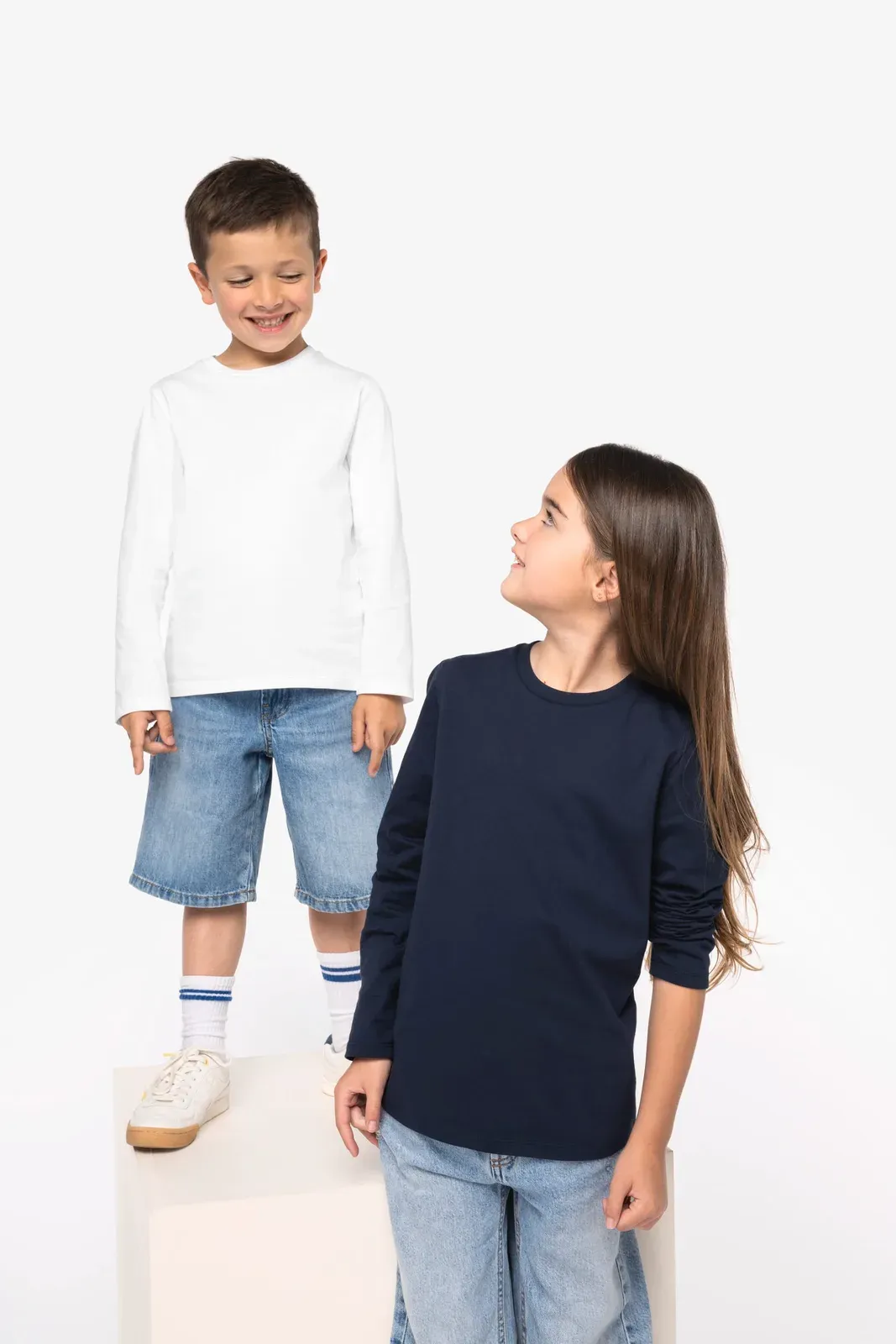 Eco-friendly kids’ long sleeve t-shirt