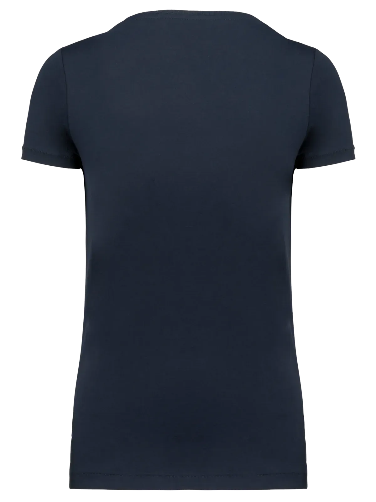 T-shirt Supima® col V manches courtes femme – Navy