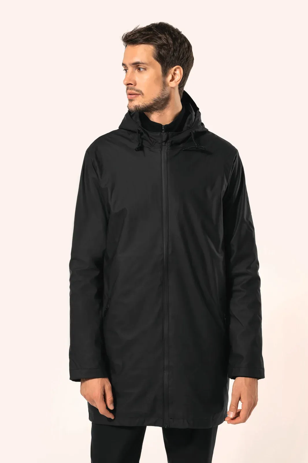 Unisex rain jacket