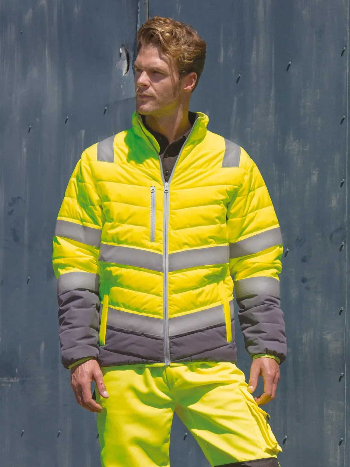 Chaqueta de seguridad de tacto suave