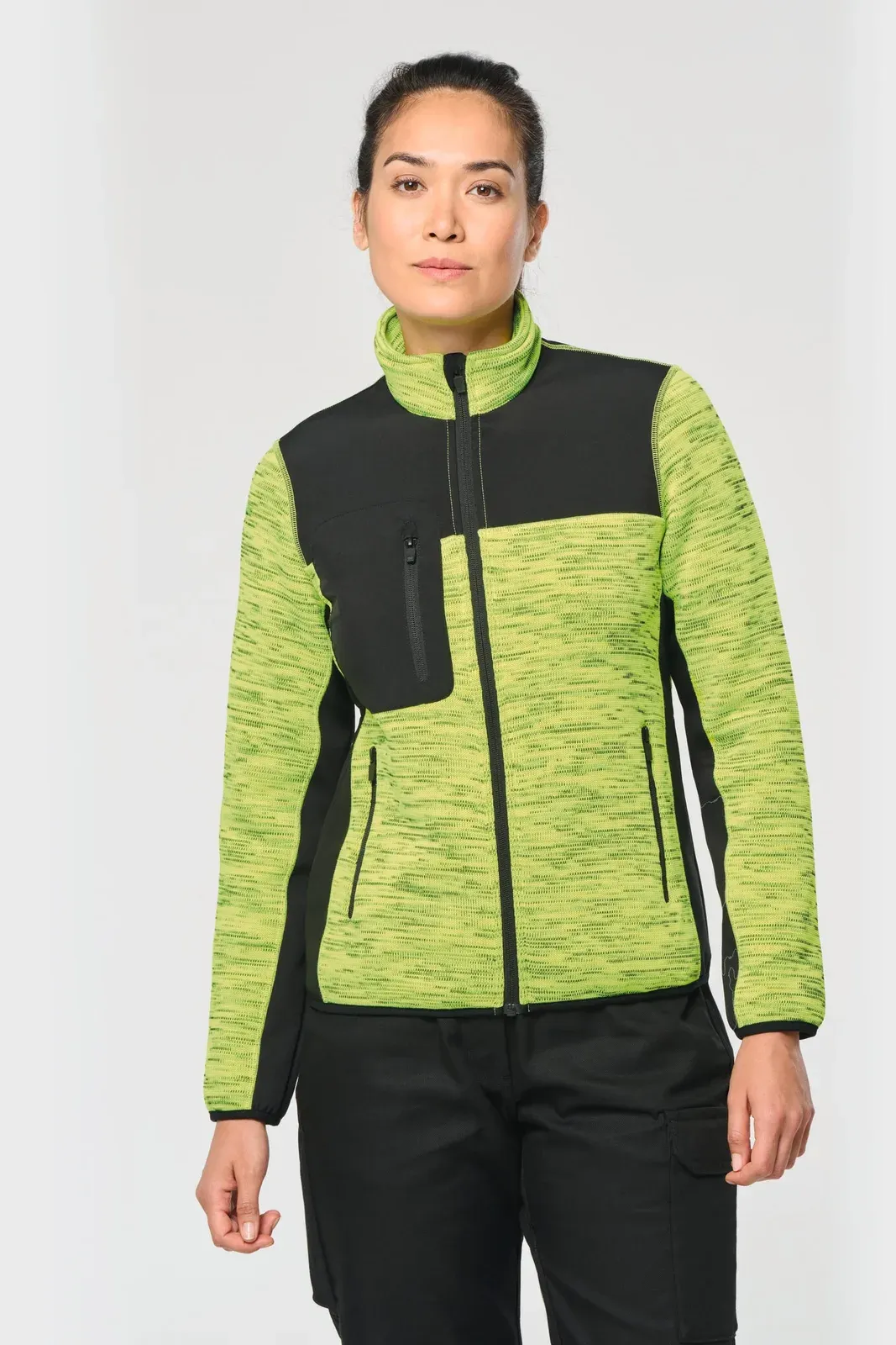 Women's recycled polytricot jacket