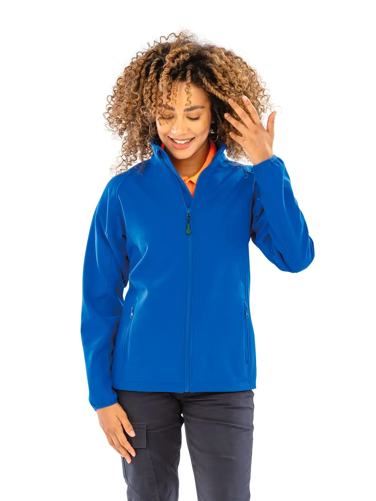 Chaqueta softshell de mujer reciclada