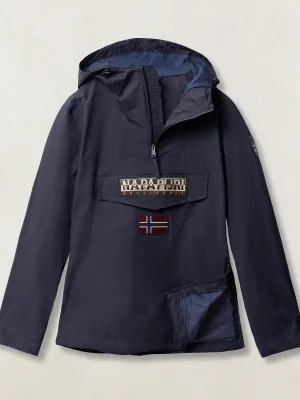 Rainforest hooded anorak – Navy