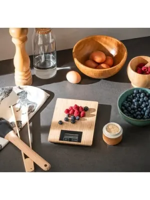 HEISENBERG. Bamboo digital kitchen scale