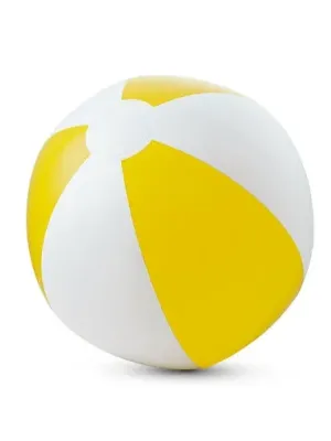 CRUISE. Inflatable beach ball in opaque PVC – Jaune