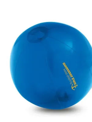 PECONIC. Inflatable beach ball in translucent PVC
