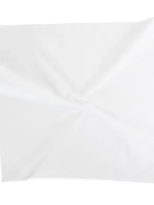 Square bandana – White