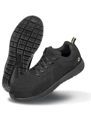 Recycled safety trainer – Black