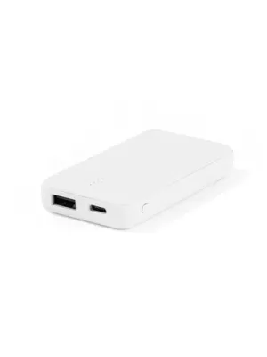 SHERYL. batterie nomade 4'000 mAh en ABS recyclé (100 % rABS) – Blanc