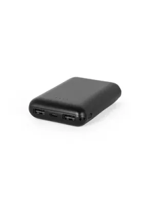 LEAKEY 8. batterie nomade 8'000 mAh en ABS recyclé (100 % rABS) – Noir