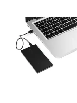 DENNING. 5.000 mAh slim stainless steel power bank