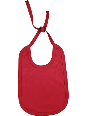 Bavoir coton bébé – Red