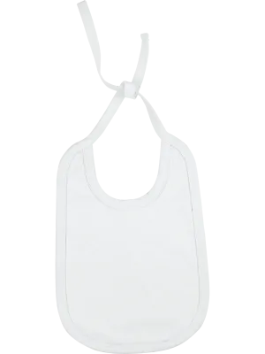 Bavoir coton bébé – White