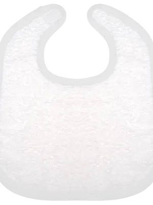 Bavoir éponge bébé – White