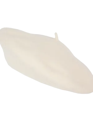 Boina vasca – Shell White