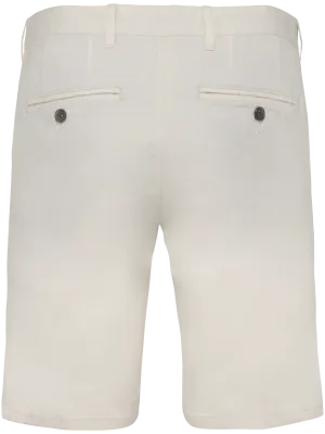 Bermuda chino écoresponsable homme – Ivory
