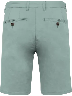 Bermuda chino écoresponsable homme – Jade Green