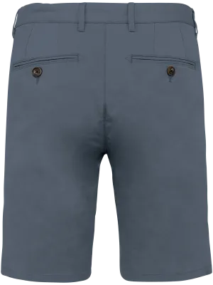 Bermuda chino écoresponsable homme – Mineral Grey
