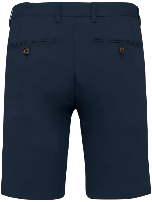 Bermuda chino écoresponsable homme – Navy Blue
