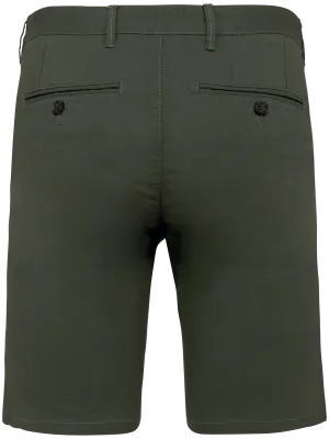 Bermuda chino écoresponsable homme – Organic Khaki