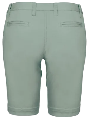 Ladies’ chino Bermuda shorts – Sage