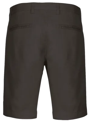 Men's chino Bermuda shorts – Dark Grey