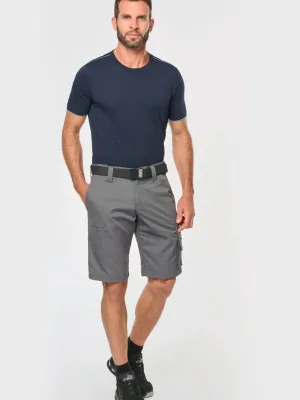 Bermuda de travail multipoches homme