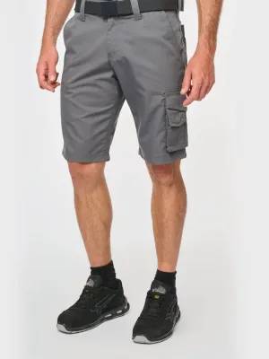 Bermuda de travail multipoches homme