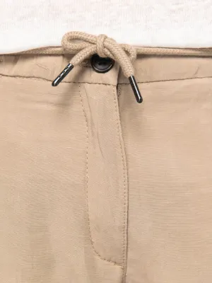 Eco-friendly ladies' lyocell and linen bermuda