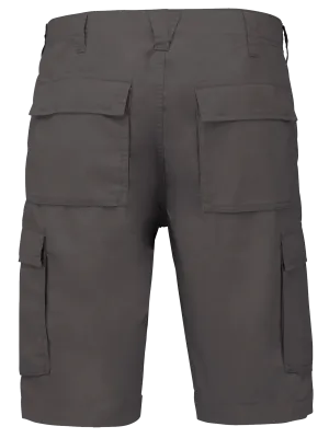 Bermuda léger multipoches homme – Light Charcoal