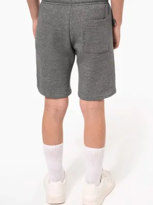 Bermuda molleton multisports enfant