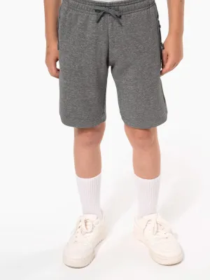 Bermuda molleton multisports enfant