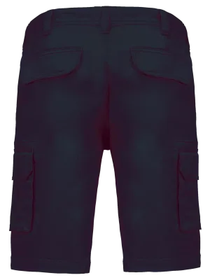 Men's multipocket bermuda shorts – DARK NAVY
