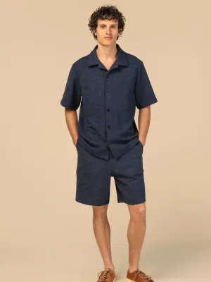 Bermuda texturé homme