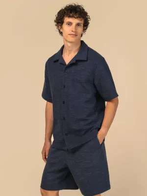 Bermuda texturé homme