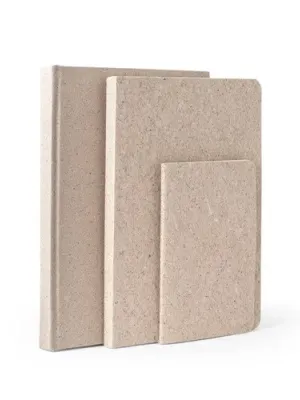 TEAPAD RIGID. Bloc de notas A5 con tapa dura hecho a partir de residuos de hojas de té (65%)