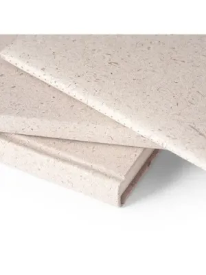 ORGANIC RIGID. Bloc de notas A5 con tapa dura de materia orgánica de elefante (80%)