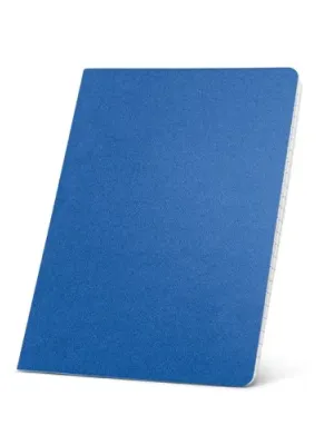 ECOWN. Bloc notes A5 avec pages lignées – Bleu royal