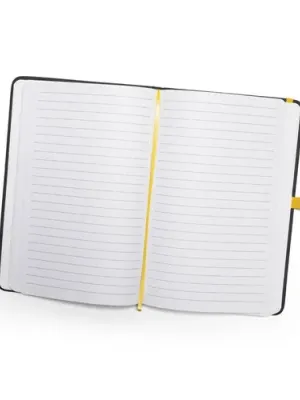 CORBIN. Bloc notes A5 en PU avec pages lignées