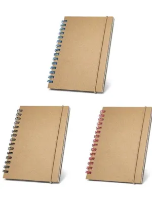 MARLOWE. Bloc-notes de poche à spirale avec pages lignées