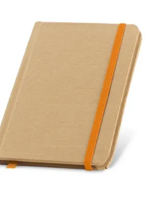 FLAUBERT. Bloc-notes de poche avec pages en papier – Orange