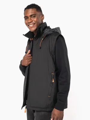 Men’s removable sleeves jacket