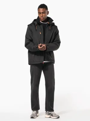 Men’s removable sleeves jacket