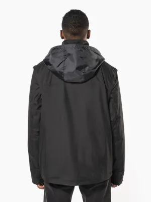 Men’s removable sleeves jacket